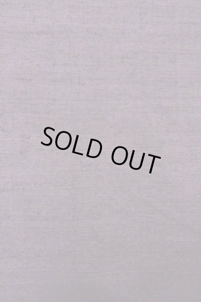 Photo5: Mint O1126E Vintage Japanese kimono Dark Purple TSUMUGI pongee for women / Silk. (Grade A) (5)