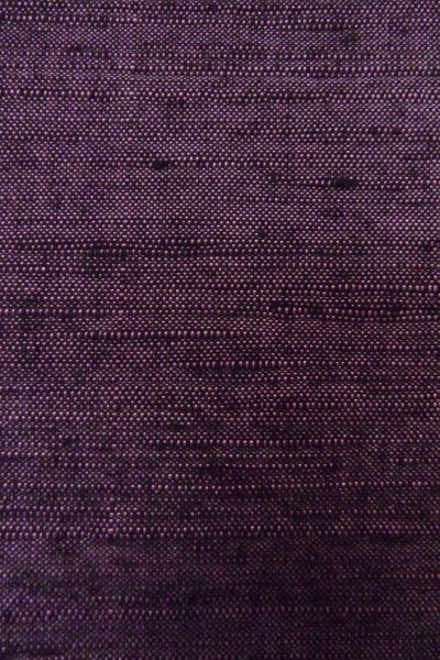 Photo7: Mint O1126E Vintage Japanese kimono Dark Purple TSUMUGI pongee for women / Silk. (Grade A) (7)