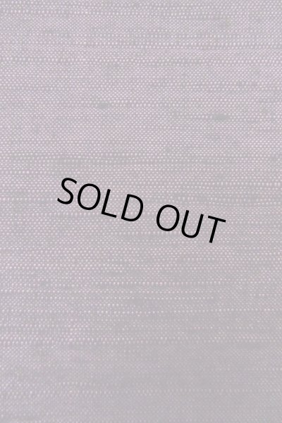 Photo7: Mint O1126E Vintage Japanese kimono Dark Purple TSUMUGI pongee for women / Silk. (Grade A) (7)