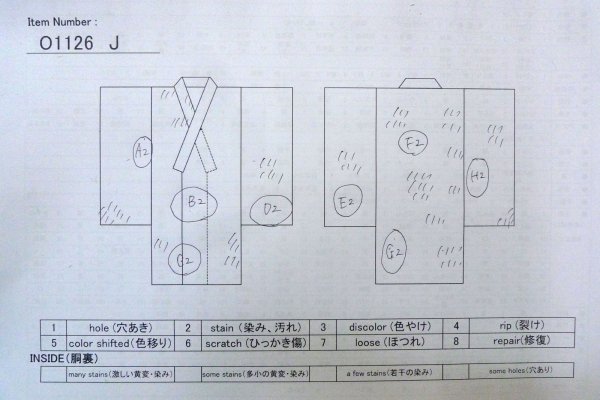 Photo13: O1126J Vintage Japanese kimono Pale Pink TSUMUGI pongee for women / Silk. Flower (Grade C) (13)