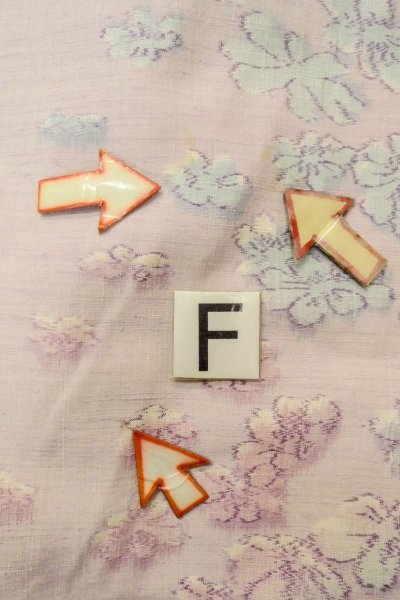 Photo19: O1126J Vintage Japanese kimono Pale Pink TSUMUGI pongee for women / Silk. Flower (Grade C) (19)