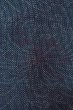 Photo6: O1126K Used Japanese kimono Pale Navy Blue TSUMUGI pongee for women / Silk. Chrysanthemum (Grade B) (6)
