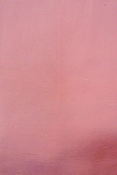 Photo6: O1126L Vintage Japanese kimono Pink IROMUJI plain colored for women / Silk. (Grade B) (6)