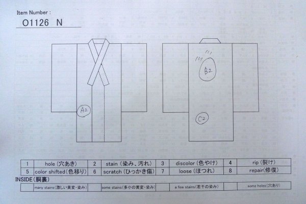 Photo13: O1126N Vintage Japanese kimono Dark Green ORI woven for women / Silk. Flower (Grade B) (13)