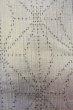 Photo7: O1126P Vintage Japanese kimono Light Gray TOKAMACHI-TSUMUGI for women / Silk. Dot (Grade C) (7)