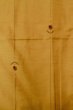 Photo4: Mint O1126X Used Japanese kimono Dark Yellow TSUMUGI pongee for women / Silk. Flower (Grade A) (4)