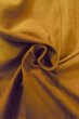 Photo12: Mint O1126X Used Japanese kimono Dark Yellow TSUMUGI pongee for women / Silk. Flower (Grade A) (12)