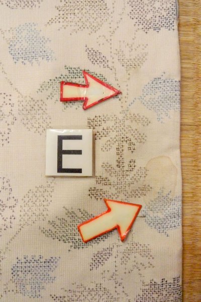 Photo18: O1126Y Vintage Japanese kimono Off White TSUMUGI pongee for women / Silk. Cross (Grade B) (18)