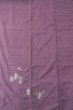 Photo4: O1126Z Used Japanese kimono Wisteria TSUKESAGE formal for women / Silk. People (Grade C) (4)