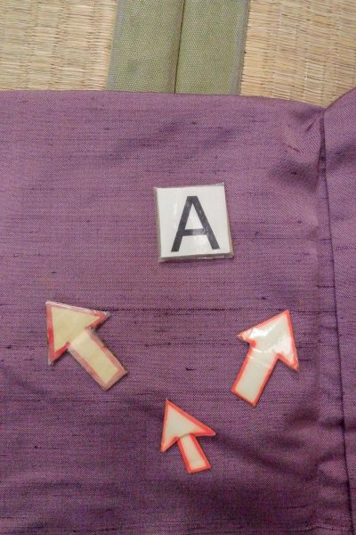 Photo17: O1126Z Used Japanese kimono Wisteria TSUKESAGE formal for women / Silk. People (Grade C) (17)