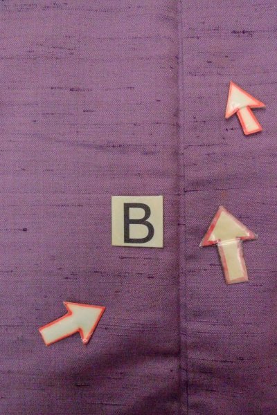 Photo18: O1126Z Used Japanese kimono Wisteria TSUKESAGE formal for women / Silk. People (Grade C) (18)