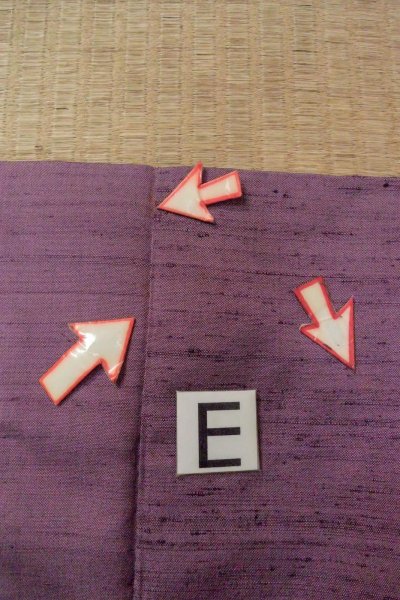 Photo21: O1126Z Used Japanese kimono Wisteria TSUKESAGE formal for women / Silk. People (Grade C) (21)