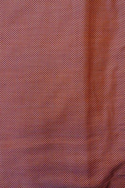 Photo4: Mint O1209A Vintage Japanese kimono Dark Red TSUMUGI pongee for women / Silk. Cross (Grade A) (4)