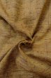 Photo12: Mint O1209D Vintage Japanese kimono Light Brown YONEZAWA-TSUMUGI for women / Silk. Stripes (Grade A) (12)