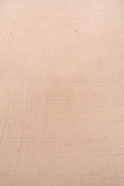 Photo8: O1209E Vintage Japanese kimono Pale Pink YONEZAWA-TSUMUGI for women / Silk. (Grade B) (8)