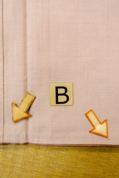 Photo14: O1209E Vintage Japanese kimono Pale Pink YONEZAWA-TSUMUGI for women / Silk. (Grade B) (14)