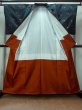 Photo2: Mint O1209K Vintage Japanese kimono Dark Indigo Blue TSUMUGI pongee for women / Silk. Cross (Grade A) (2)