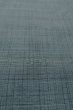 Photo10: O1209N Vintage Japanese kimono Pale Navy Blue TSUMUGI pongee for women / Silk. Plaid Checks (Grade B) (10)