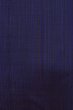 Photo5: O1209S Vintage Japanese kimono Dark Blue TSUMUGI pongee for women / Silk. Stripes (Grade A) (5)