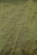 Photo3: O1209T Vintage Japanese kimono Grayish Green TSUMUGI pongee for women / Silk. Line (Grade B) (3)