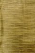 Photo4: O1209Y Vintage Japanese kimono Yellowish Olive TSUMUGI pongee for women / Silk. Line (Grade D) (4)