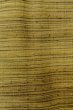 Photo6: O1209Y Vintage Japanese kimono Yellowish Olive TSUMUGI pongee for women / Silk. Line (Grade D) (6)
