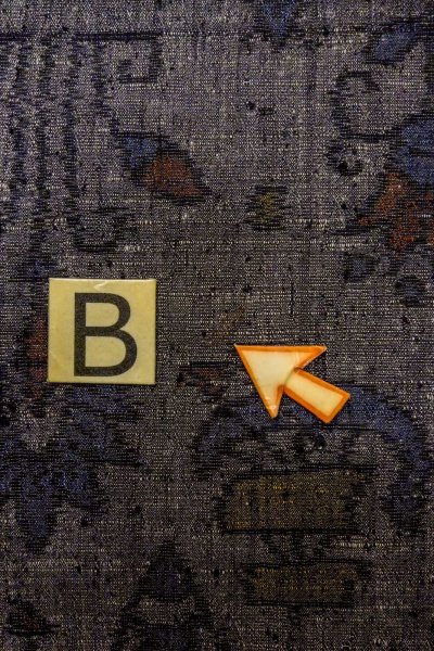 Photo15: O1209Z Vintage Japanese kimono Dark Gray TSUMUGI pongee for women / Silk. Flower (Grade C) (15)