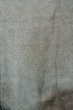 Photo4: O1210A Vintage Japanese kimono Light Gray TSUMUGI pongee for women / Silk. Flower (Grade B) (4)
