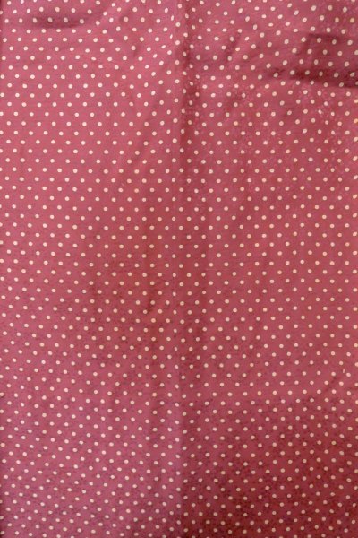 Photo4: O1210D Vintage Japanese kimono Reddish Purple JUBAN undergarment for women / Silk. Dot (Grade B) (4)