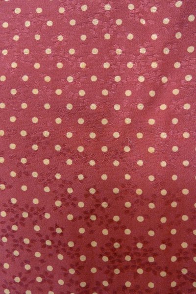 Photo5: O1210D Vintage Japanese kimono Reddish Purple JUBAN undergarment for women / Silk. Dot (Grade B) (5)