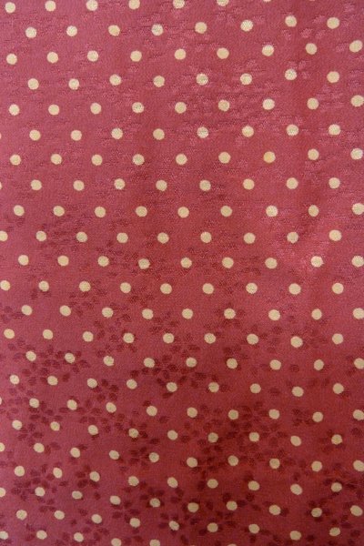 Photo7: O1210D Vintage Japanese kimono Reddish Purple JUBAN undergarment for women / Silk. Dot (Grade B) (7)