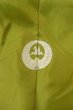 Photo3: O1225C Vintage Japanese kimono Light Olive Kimono for Girls for women / Silk. Peony (Grade B) (3)