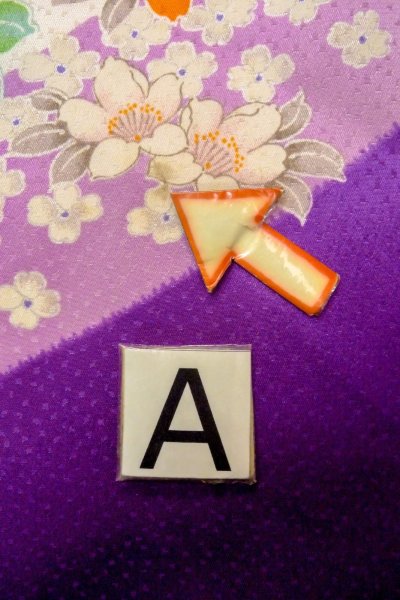 Photo13: O1225D Vintage Japanese kimono Purple Kimono for Girls for women / Synthetic. Peony (Grade C) (13)