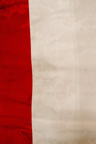 Photo5: Mint O1225G Vintage Japanese kimono Pale Light Pink Juban for Girls for women / Silk. (Grade A) (5)