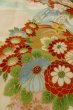 Photo10: O1225M Vintage Japanese kimono White Kimono for Girls for women / Silk. Peony (Grade B) (10)