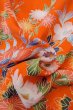 Photo11: O1225R Vintage Japanese kimono Pale Orange Kimono for Girls for women / Silk. SAKURA cherry blossom (Grade B) (11)