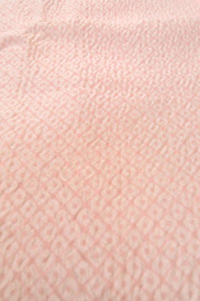 Photo9: O1225T Vintage Japanese kimono Pale Pink Juban for Girls for women / Synthetic. Dapple pattern (Grade B) (9)