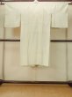 Photo2: O1225X Vintage Japanese kimono Off White JUBAN undergarment for women / Silk. Grass (Grade B) (2)