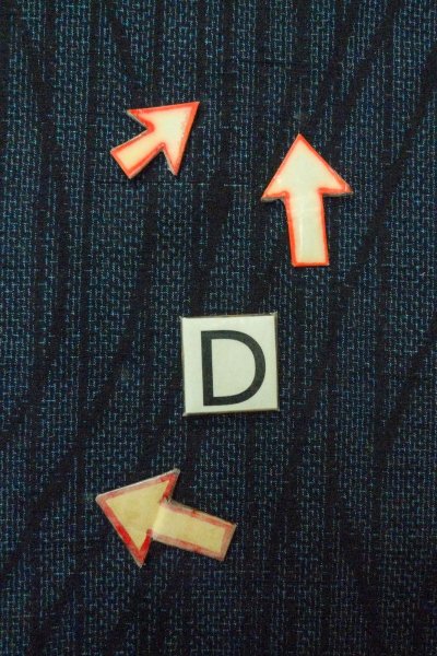 Photo17: O1226C Vintage Japanese kimono Indigo Blue TSUMUGI pongee for women / Silk. Line (Grade C) (17)