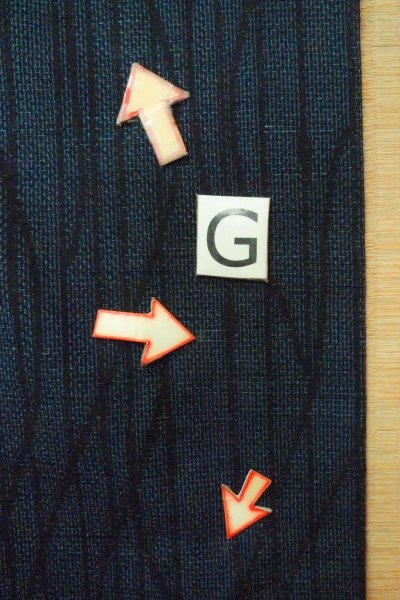 Photo20: O1226C Vintage Japanese kimono Indigo Blue TSUMUGI pongee for women / Silk. Line (Grade C) (20)