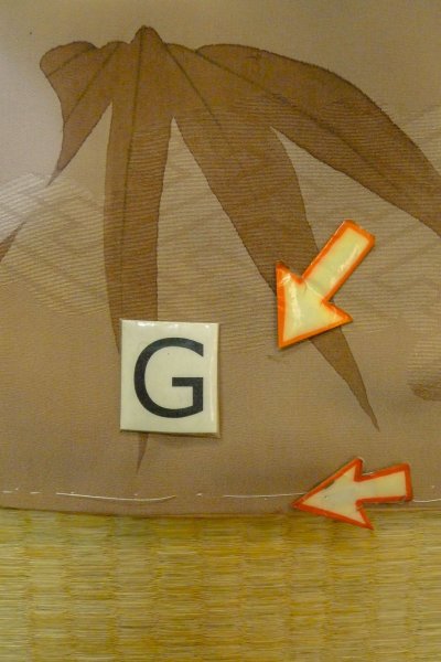 Photo25: P0109B Antique Japanese kimono Pale Brown TOMESODE formal for women / Silk. Flower (Grade C) (25)