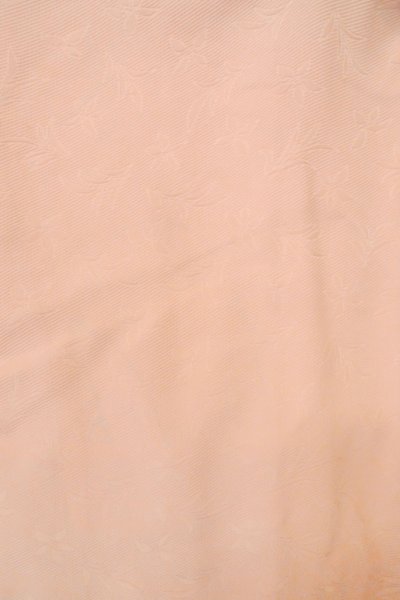 Photo3: P0109E Vintage Japanese kimono Pale Pink HAORI short jacket for women / Silk. (Grade C) (3)