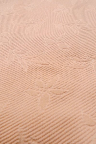 Photo9: P0109E Vintage Japanese kimono Pale Pink HAORI short jacket for women / Silk. (Grade C) (9)