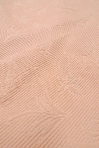 Photo10: P0109E Vintage Japanese kimono Pale Pink HAORI short jacket for women / Silk. (Grade C) (10)