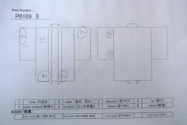 Photo11: P0109E Vintage Japanese kimono Pale Pink HAORI short jacket for women / Silk. (Grade C) (11)