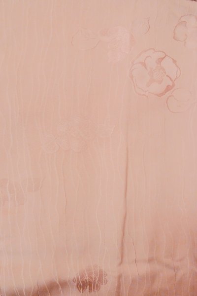 Photo3: Mint P0109J Vintage Japanese kimono Light Pink HAORI short jacket for women / Silk. (Grade A) (3)