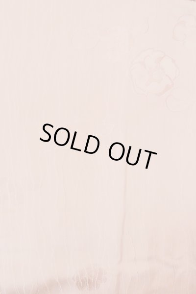 Photo4: Mint P0109J Vintage Japanese kimono Light Pink HAORI short jacket for women / Silk. (Grade A) (4)
