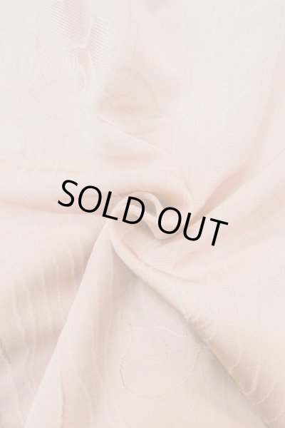 Photo12: Mint P0109J Vintage Japanese kimono Light Pink HAORI short jacket for women / Silk. (Grade A) (12)