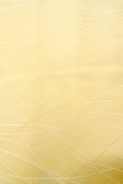 Photo7: P0109K Vintage Japanese kimono Shiny Ivory HAORI short jacket for women / Silk. Camellia (Grade B) (7)