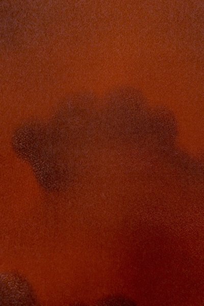 Photo5: P0109S Vintage Japanese kimono Vivid Vermilion HAORI short jacket for women / Silk. Cloud (Grade B) (5)